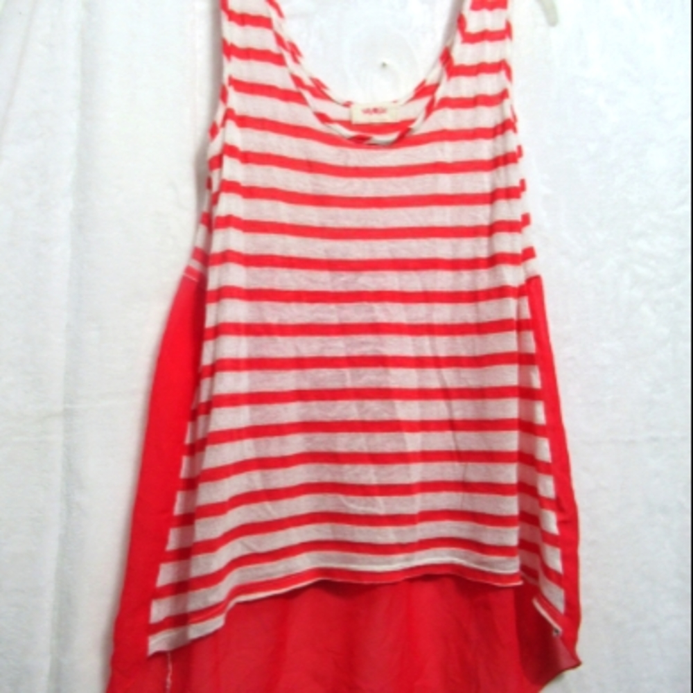 Ladies High/Low blouse L